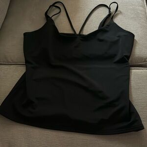 boston proper black tank size m